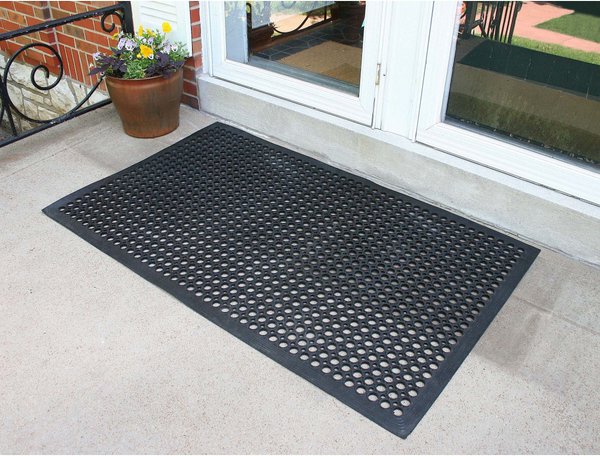 Out of Stock - AMERIHOME Industrial Rubber Floor Mat, 3 x 5-ft, 1 count ...