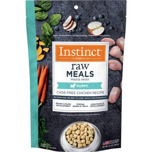 Instinct Raw Meals Cage-Free Chicken Recipe Grain-Free Freeze-Dried Puppy Food, 9.5-oz bag