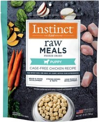 Instinct Raw Meals Cage-Free Chicken Recipe Grain-Free Freeze-Dried Puppy Food, 25-oz bag