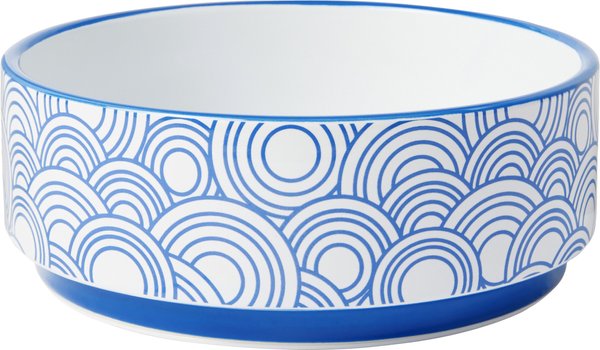 Frisco Blue Oriental Non-skid Ceramic Dog Bowl, 4.75 Cups slide 1 of 7