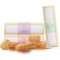 Bonne et Filou Luxury French Macarons Strawberry, Lavender & Mint Variety Pack Dog Treats, 18 count