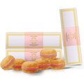 Bonne et Filou Luxury French Macarons Strawberry Flavor Dog Treats, 18 count