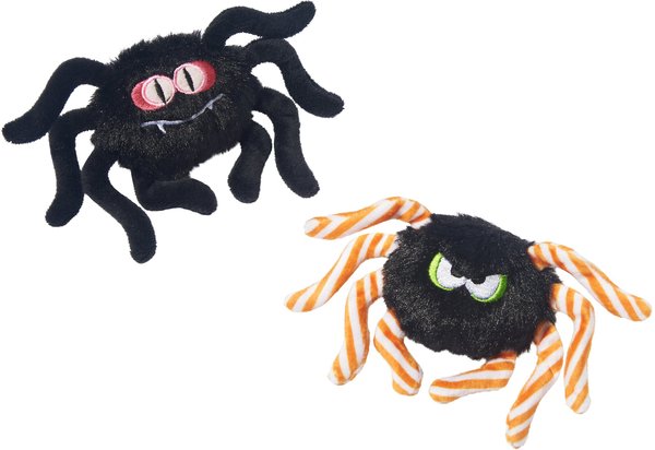 Frisco Halloween Spiders Plush Cat Toy with Catnip, 2 count slide 1 of 5