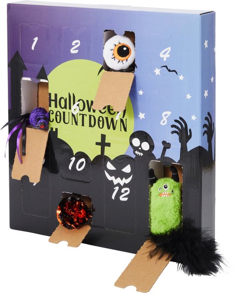 Frisco Halloween 13 Day Advent Calendar with Toys for Cats slide 1 of 6