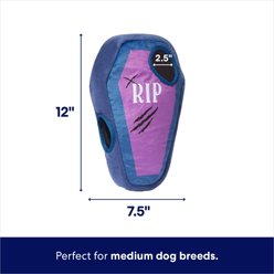 Frisco Halloween Mummy & Coffin Hide & Seek Puzzle Plush Squeaky Dog Toy, Medium slide 2 of 6