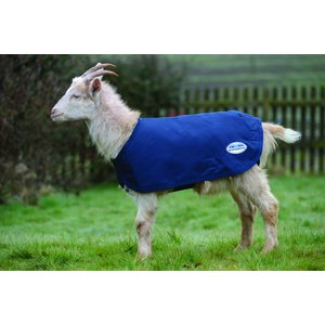 WeatherBeeta Deluxe Goat Coat, Navy, X-Small