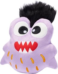 Frisco Halloween Friendly Monster Round Plush Squeaky Dog Toy