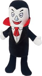 Frisco Halloween Vampire Bottle Cruncher Plush Squeaky Dog Toy