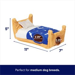 Frisco Halloween Monsters Under the Bed Hide & Seek Puzzle Plush Squeaky Dog Toy, Medium slide 2 of 6