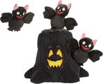 Frisco Halloween Haunted Tree Hide & Seek Puzzle Plush Squeaky Dog Toy