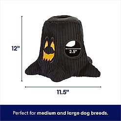 Frisco Halloween Haunted Tree Hide & Seek Puzzle Plush Squeaky Dog Toy, Medium/Large slide 2 of 6
