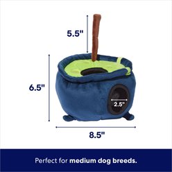 Frisco Halloween Candy Cauldron Hide & Seek Puzzle Plush Squeaky Dog Toy, Medium slide 2 of 6