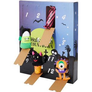 Frisco Halloween 13 Day Advent Calendar with Toys for Dogs, Small/Medium