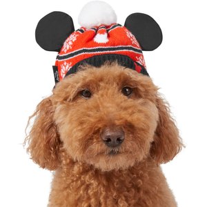 Disney Mickey Mouse Holiday Dog & Cat Knit Hat, X-Large/XX-Large