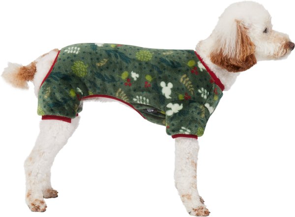 Disney Mickey Mouse Holly Holidays Dog & Cat PJ, Medium slide 1 of 5