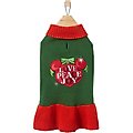 Disney Minnie Mouse "Love, Peace, Joy" Dog & Cat Sweater Dress, Large