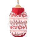 Disney Mickey Mouse Holiday Fair Isle Dog & Cat Hoodie, Small