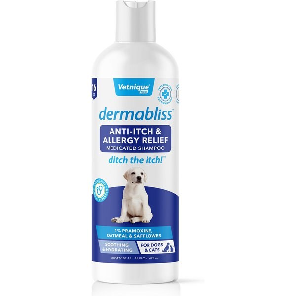 VETNIQUE LABS Dermabliss Medicated AntiItch & Allergy Relief Soothing