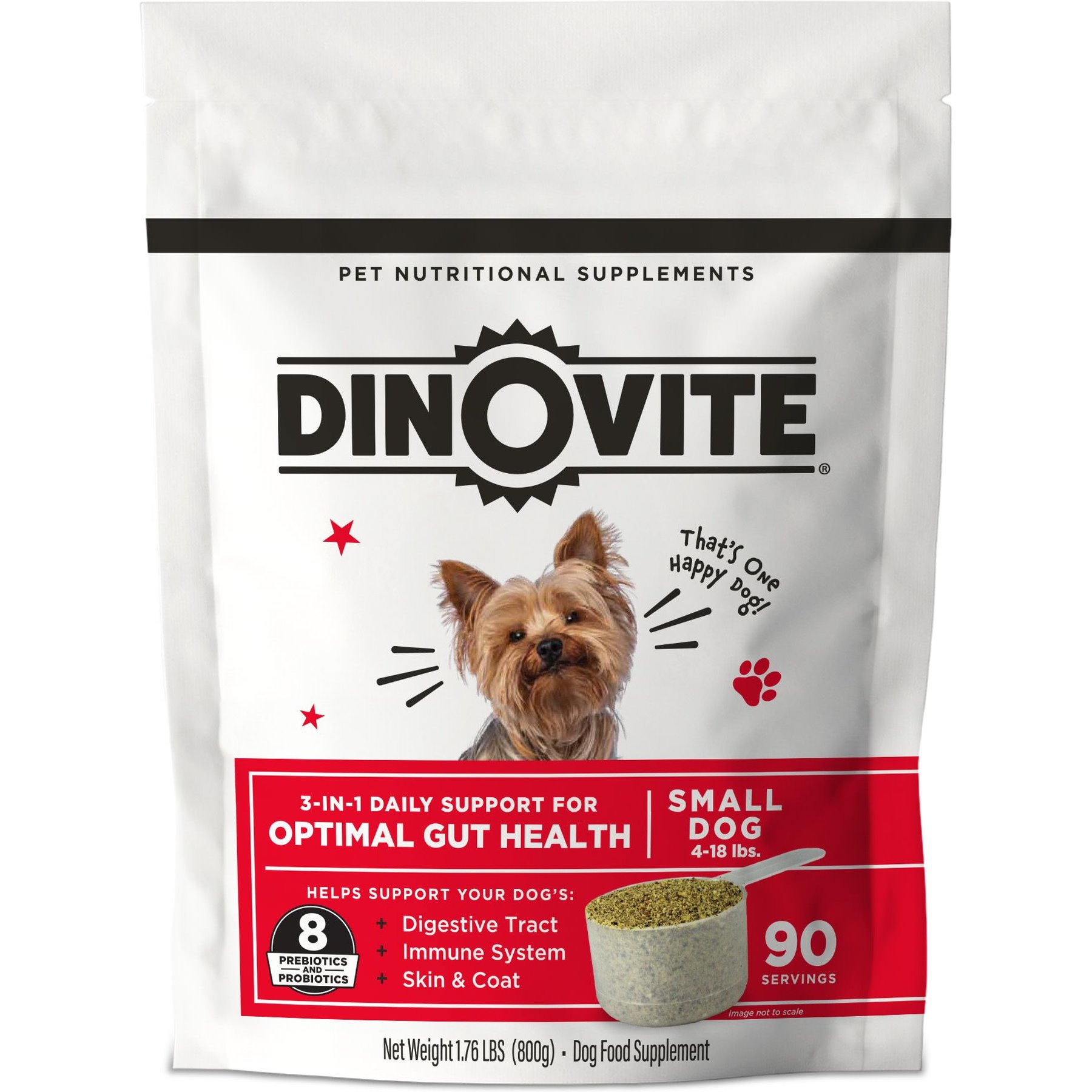 DINOVITE Small Dog Supplement 28 oz bag Chewy