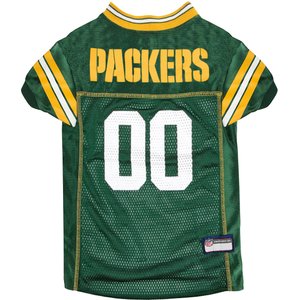 Pets First NFL Dog & Cat Jersey, Green Bay Packers, Large