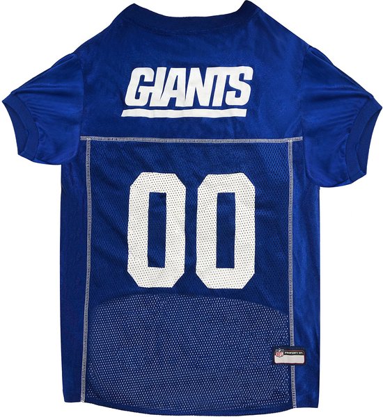 Pets First NFL Dog & Cat Jersey, New York Giants slide 1 of 2
