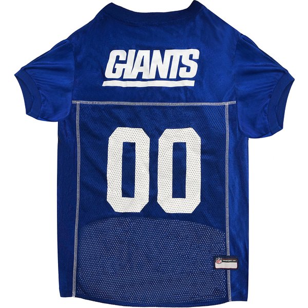 Pets First NFL NEW YORK GIANTS DOG Jersey, Medium Shirt Apparel Jersey for  DOGS or CATS & Small Pets