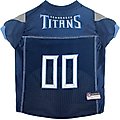 Pets First NFL Dog & Cat Mesh Jersey, Tennessee Titans, XX-Large