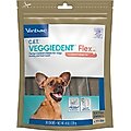 Virbac C.E.T. VeggieDent Flex + Joint Health Dental Chews for X-Small Dogs, under 11lbs, 30 count