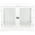 TRIXIE Pet Home Furniture Style Dog Crate, White, Medium