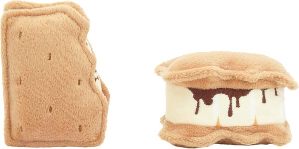 Frisco Camping S'mores Plush Cat Toy with Catnip, 2 count slide 1 of 3