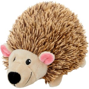 Frisco Camping Hedgehog Plush Squeaky Dog Toy, Small