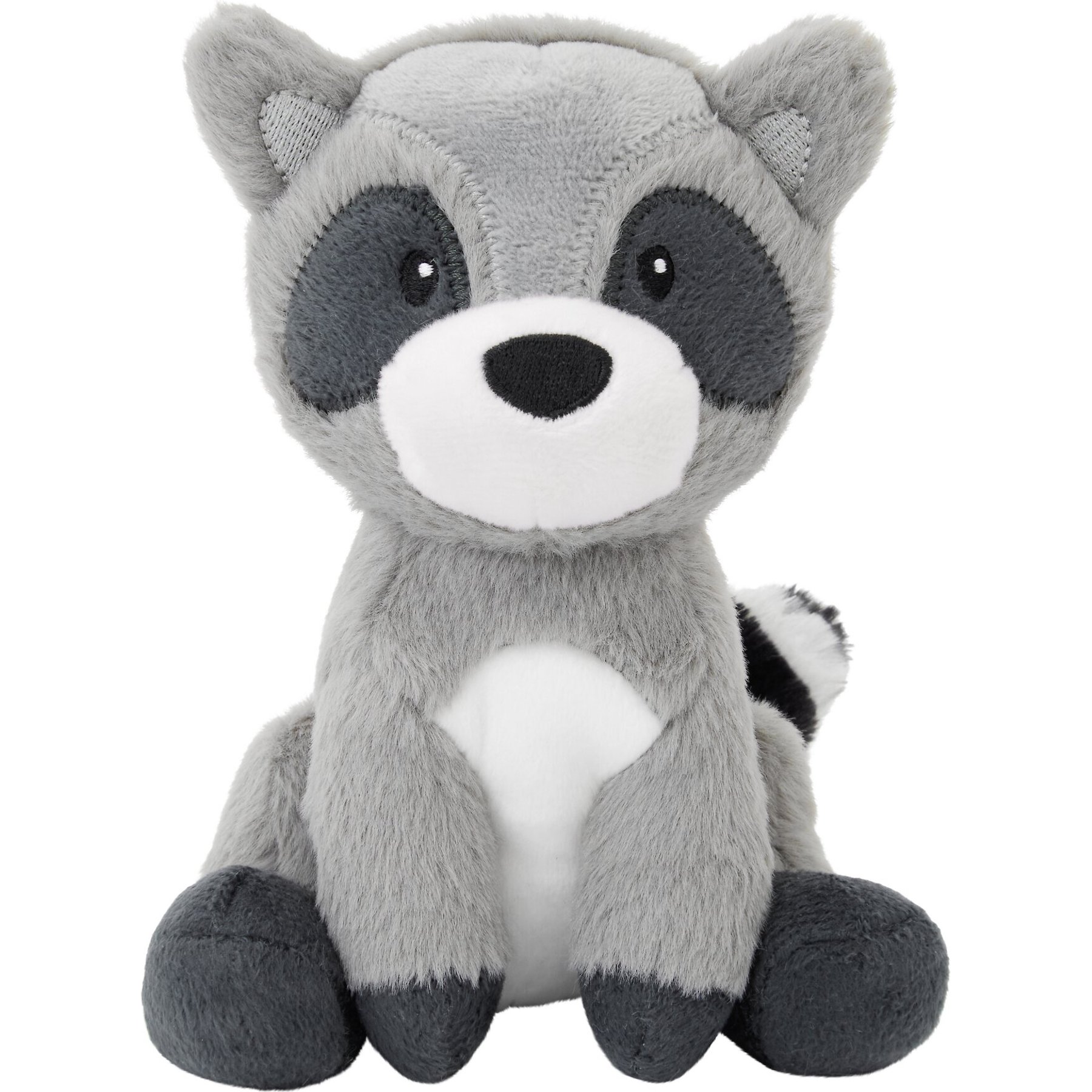 Fringe Studio Rocky Raccoon Plush Dog Toy, Multi