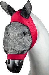 Horze Soft Stretch Horse Fly Mask, Pink, Horse