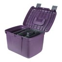 Horze Equestrian Smart Horse Grooming Box, Dark Purple