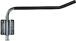 Horze Equestrian Compact Horse Saddle Rack, Black