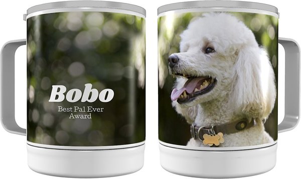  Frisco "Classic Photo" Insulated Stainless Steel Personalized Mug, 10-oz slide 1 of 4