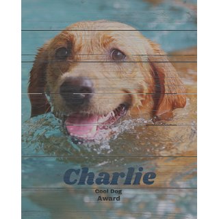 Frisco Personalized "Classic Photo" Rustic Wood Wall Decor, 16" x 20" slide 1 of 3