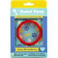 Sweet Paws Wearable Puppy Teether Dog Chew Toy, Juicy Strawberry