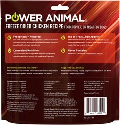 POWER Animal Chicken Recipe Freeze Dried Dog Food, 4.2-oz bag slide 2 of 6
