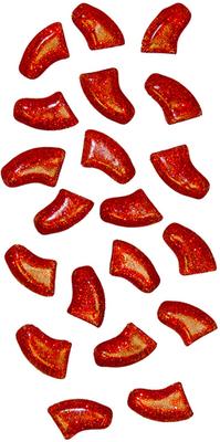 Show full view: Purrdy Paws Soft Dog Nail Caps, 20 count, Ruby Red Glitter, Medium slide 4 of 11