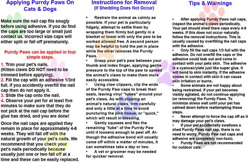 Show full view: Purrdy Paws Soft Dog Nail Caps, 20 count, Ruby Red Glitter, Medium slide 7 of 11