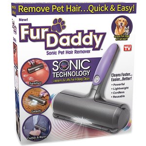 Fur Daddy Sonic Pet Hair Remover, Gray