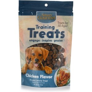 Nature's Gourmet Chicken Flavor Dog Training Treats, 4-oz bag