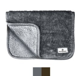Pet Parents Pawtect Blanket Waterproof Premium Dog & Cat Blanket, Slate, Small slide 1 of 9