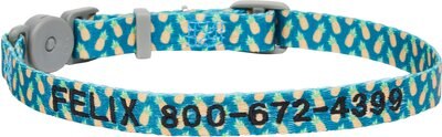 Frisco Pineapple Polyester Personalized Breakaway Cat Collar with Bell, slide 1 of 1