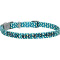 Frisco Pineapple Polyester Personalized Breakaway Cat Collar with Bell, 8 to 12-in neck, 3/8-in wide