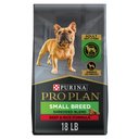 Purina Pro Plan Specialized Shredded Blend Beef & Rice Formula High Protein Small Breed Dry Dog Food, 18-lb bag