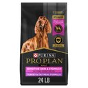 Purina Pro Plan Sensitive Skin & Stomach Adult with Probiotics Turkey & Oat Meal Formula High Protein Dry Dog Food, 24-lb bag