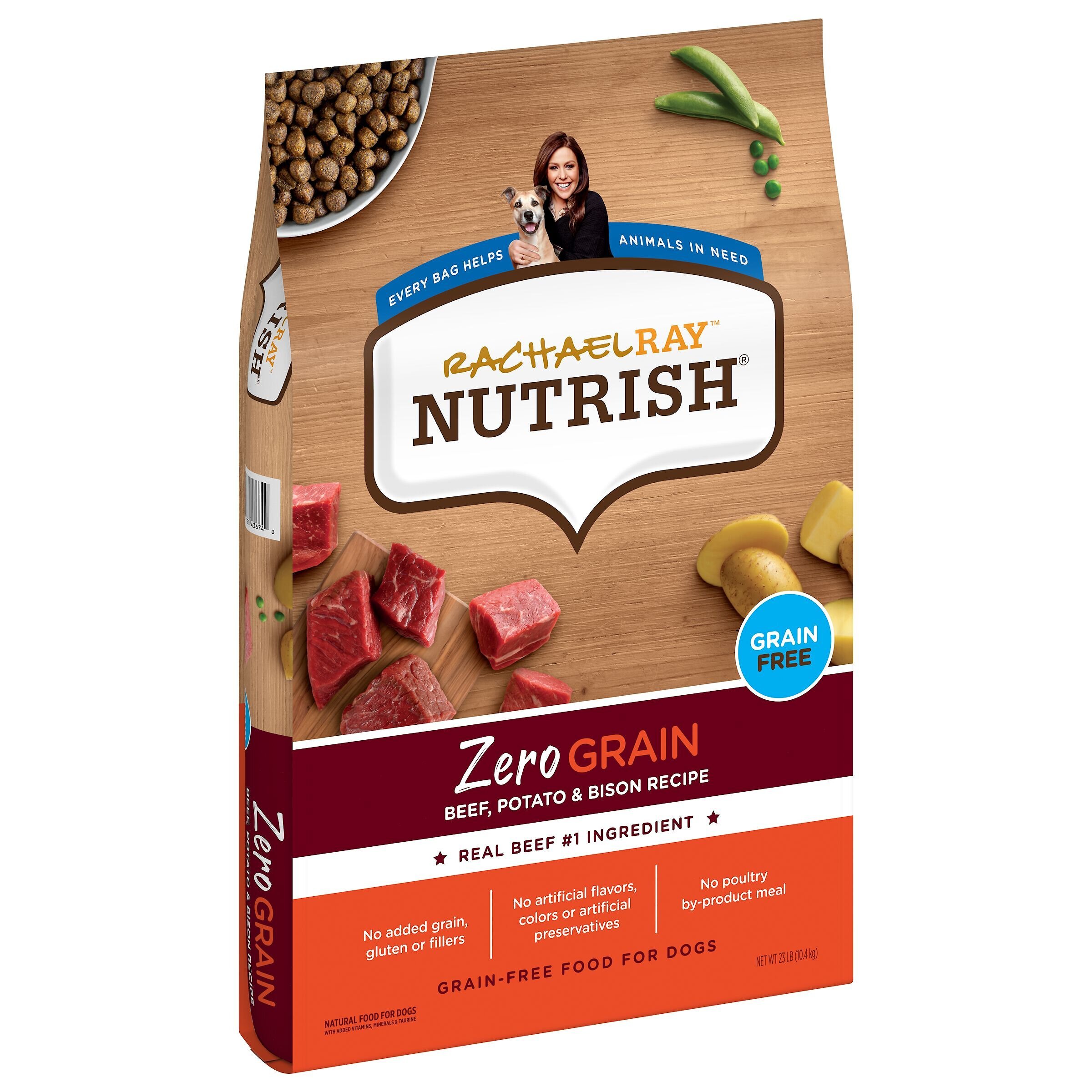 RACHAEL RAY NUTRISH Zero Grain Natural Beef, Potato & Bison Recipe