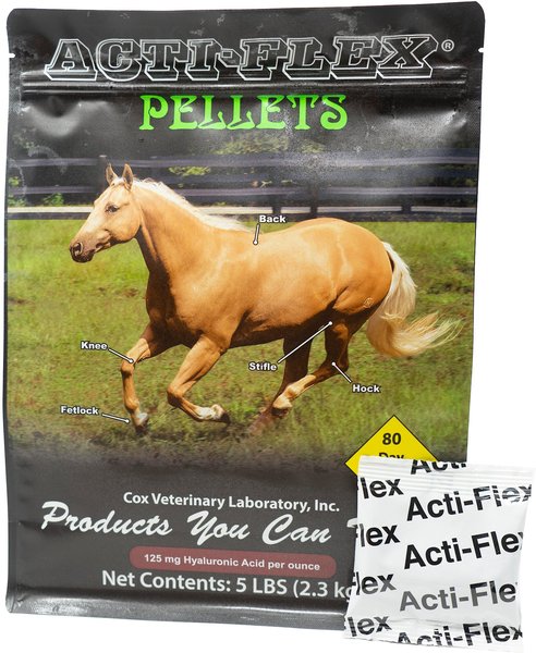 Cox Vet Lab Acti-Flex Eze Go Pellets Horse Supplement, 5-lb bag slide 1 of 2